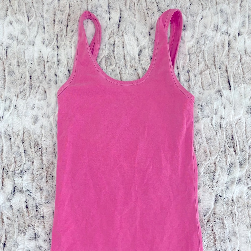 Victorias Secret Pink Stretchy Tank - Picture 5 of 5